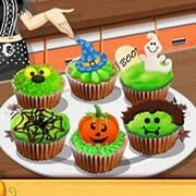 Halloween Cupcake: Sara\'s Cooking Class